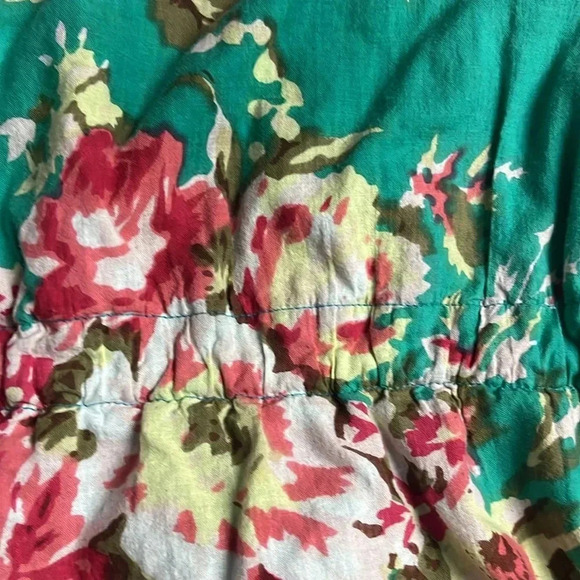 Imperfect handmade dress floral plus size button down back dress size 2X 3X ? - Picture 9 of 14